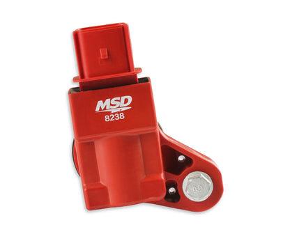 MSD Ignition Coil - Blaster Series - GM 4-Cyl Engines - Red - Photo - out of package Bottom