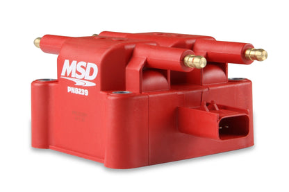 MSD Ignition Coil - Blaster - 4-Tower - Photo - out of package Right