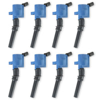 Coil,BLUE Ford4.6/5.4L 2-Vlve 98-14 8-Pk - MSD Ignition Coil - Blaster - Ford 2-Valve V8 - Blue - 8-pack