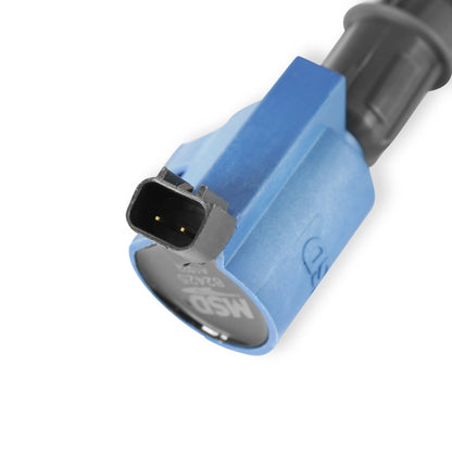 Bobine d'allumage MSD Blaster pour Ford 4.6/5.4L 2 soupapes V8 (1998-2014), bleue, lot de 8.