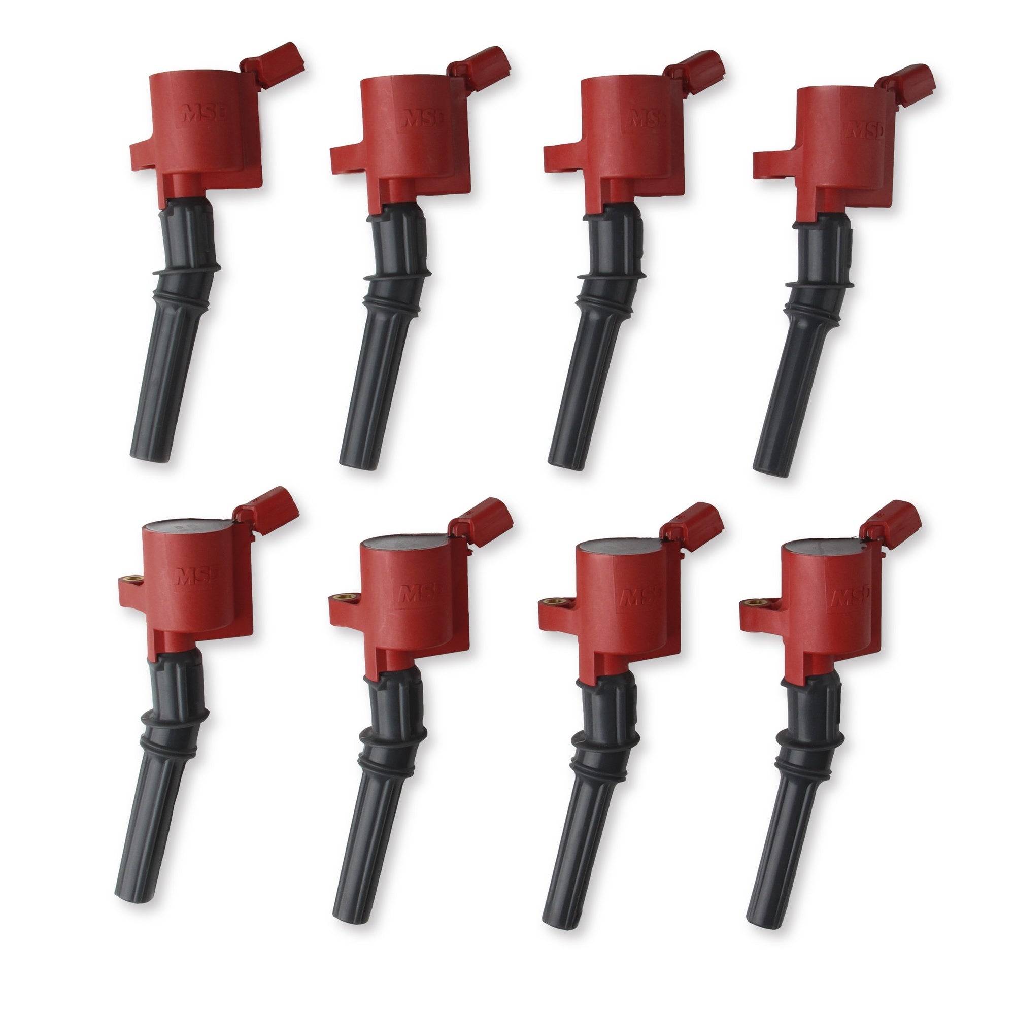 MSD Ignition Coil - Blaster - Ford 2-Valve V8 - Red - 8-pack - Photo - out of package Right