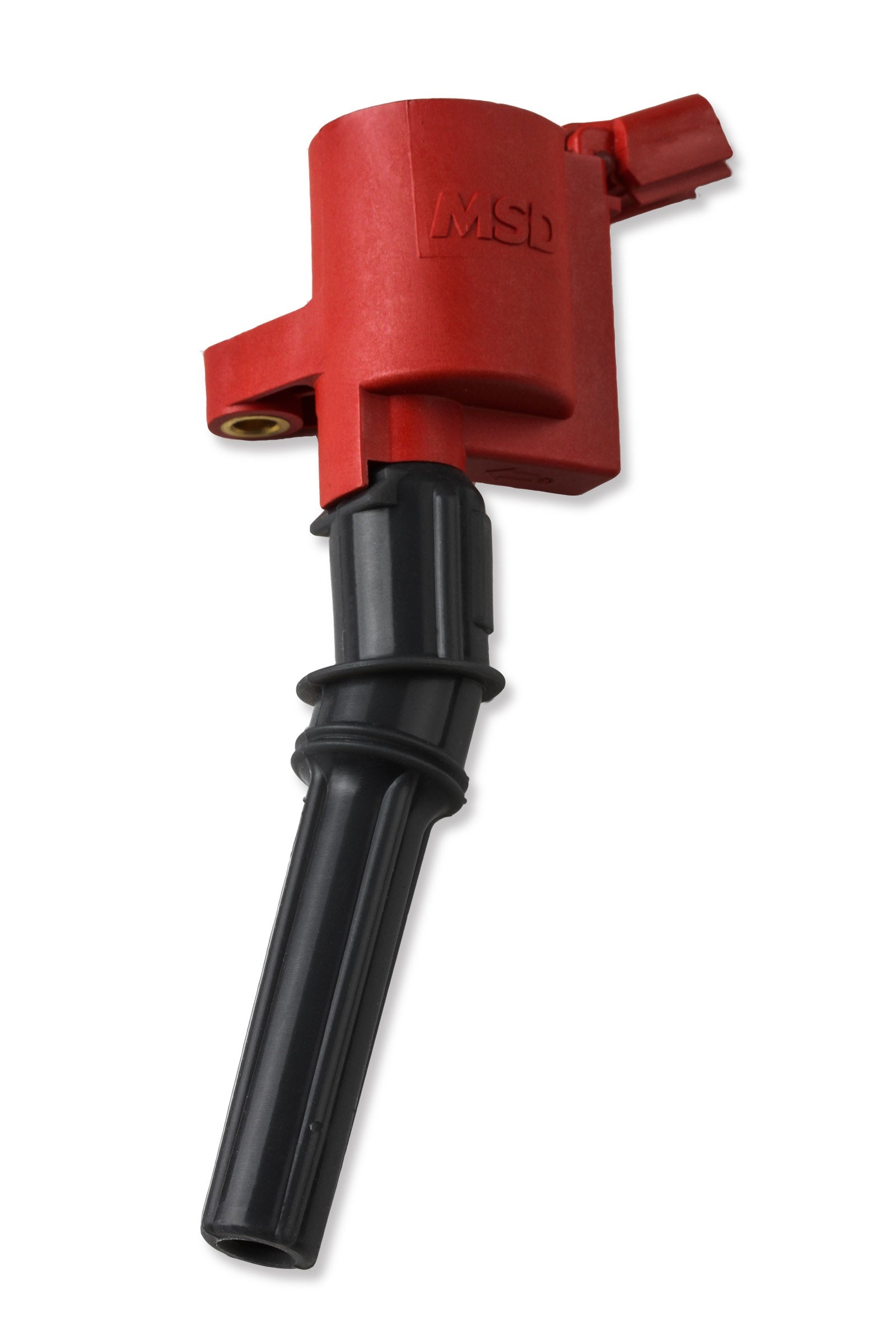 MSD Ignition Coil - Blaster - Ford 2-Valve V8 - Red - 8-pack - Photo - out of package Back