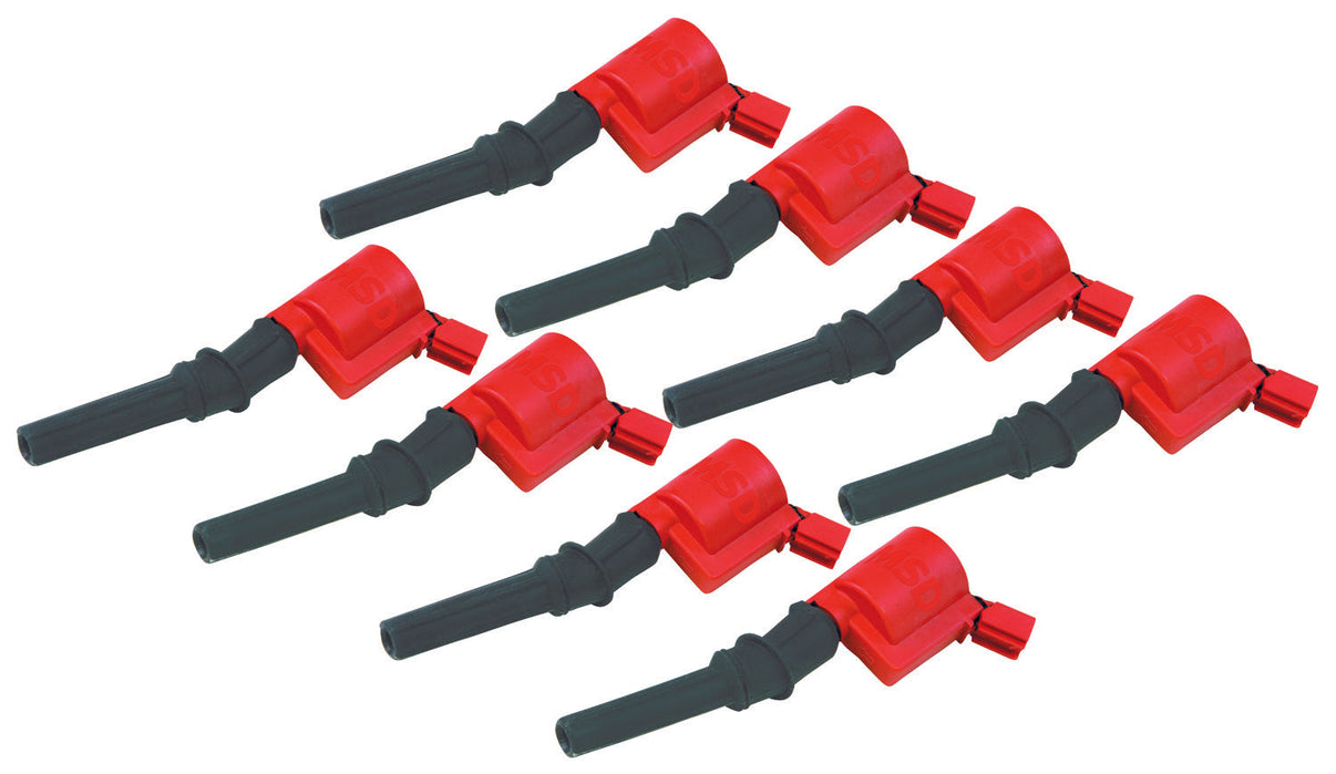 MSD Ignition Coil - Blaster - Ford 2-Valve V8 - Red - 8-pack - Photo - Primary Front