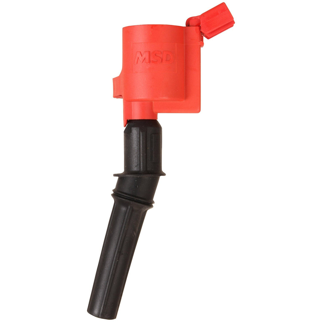 MSD Ignition Coil - Blaster - Ford 2-Valve V8 - 4.6L/5.4L V8 - Red - Photo - Primary Front