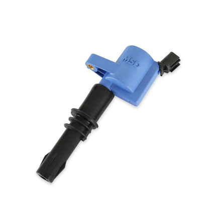 Coil,BLUE Ford,4.6/5.4L,3Vlv 04-08 8-Pk - MSD Ignition Coil - Blaster - Ford 3-Valve V8 - Blue - 8-Pack