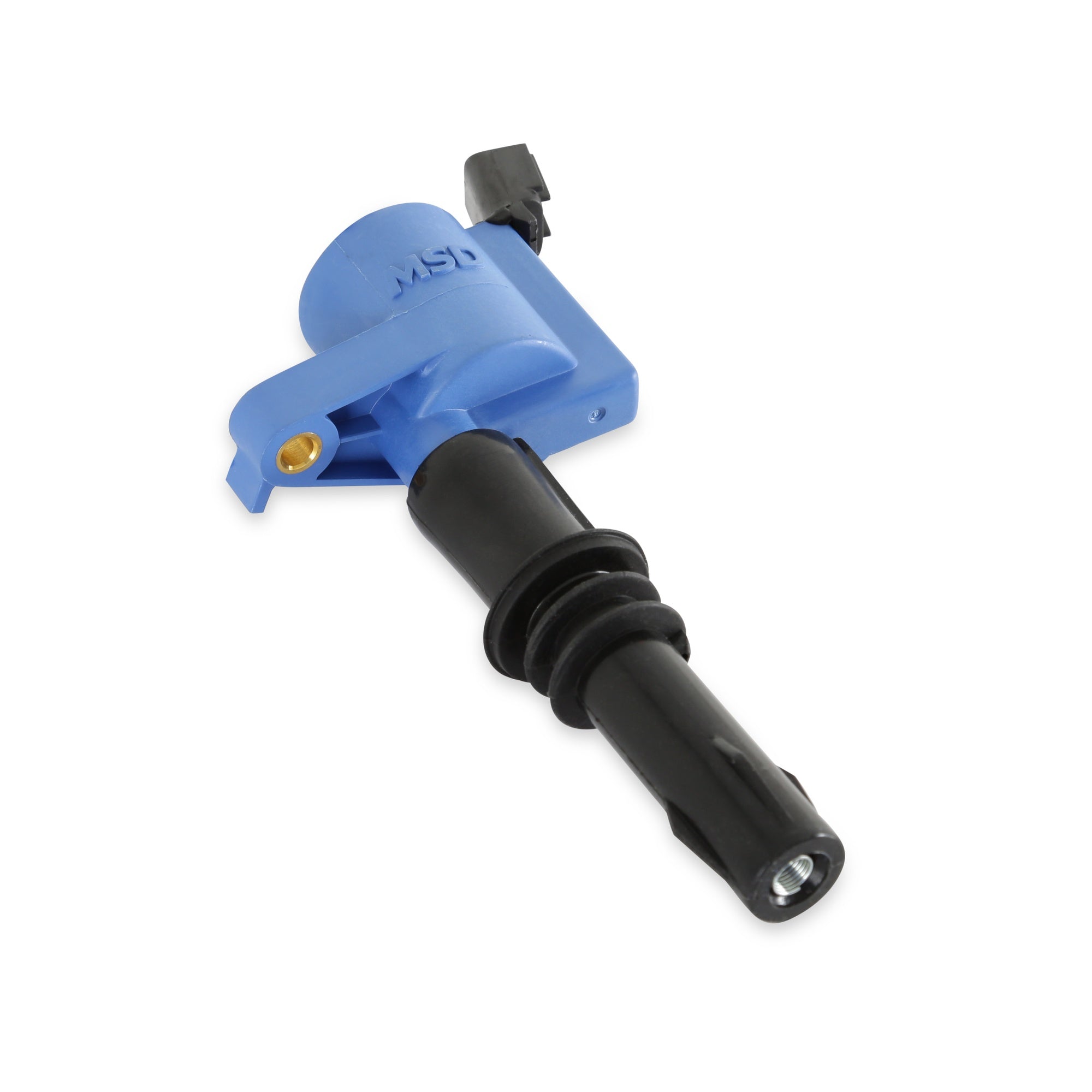 MSD Ignition Coil - Blaster - Ford 3-Valve V8 - Blue - 8-Pack - Photo - Close Up Back