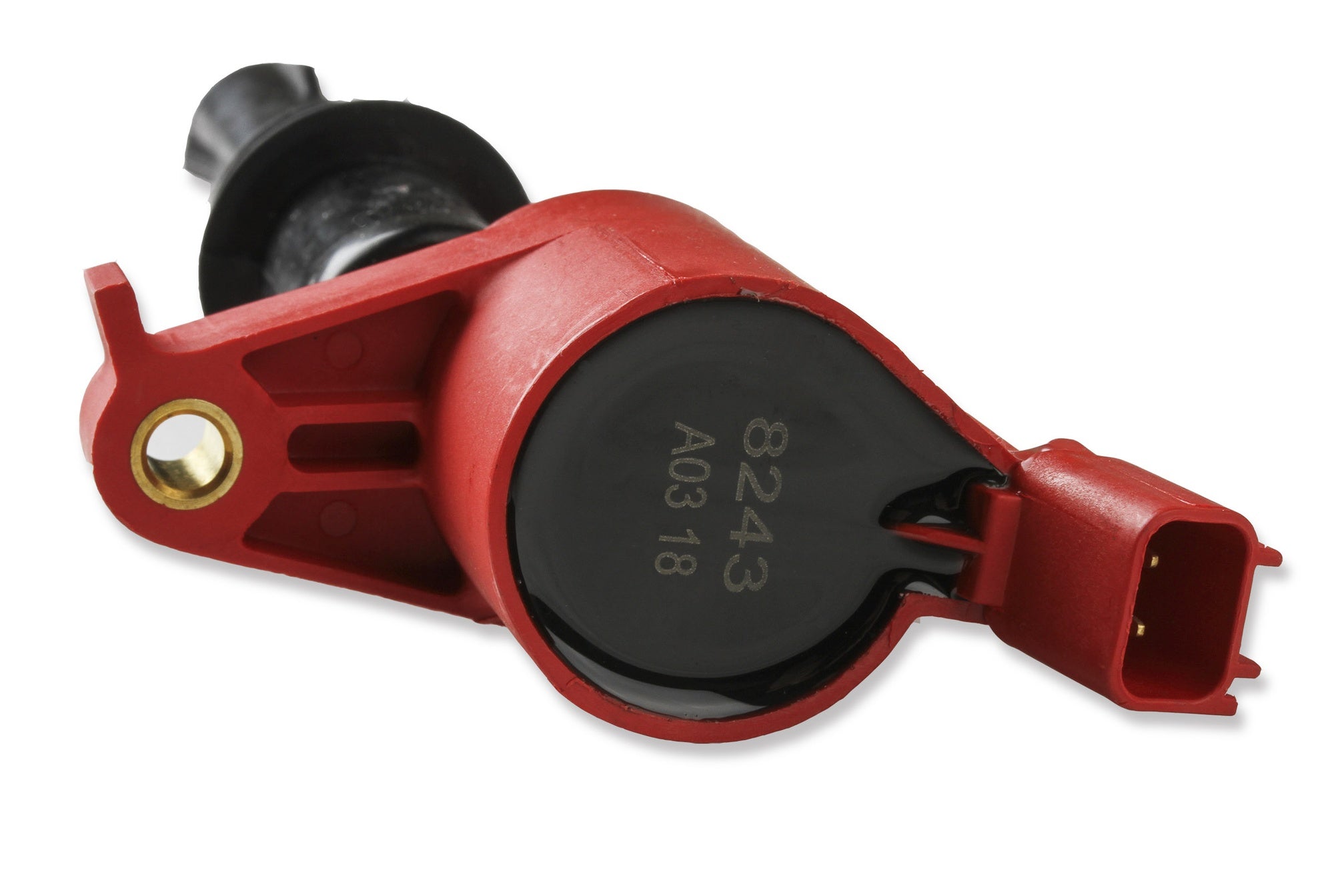 MSD Ignition Coil - Blaster - Ford 3-Valve V8 - Red - 8-Pack - Photo - out of package Back