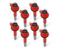 Coils,2016-2020 Ford Shelby,5.2L SC,8-PK - MSD Ignition Coil - Blaster - Ford Shelby GT350/500 5.2L V8 - Red - 8-Pack