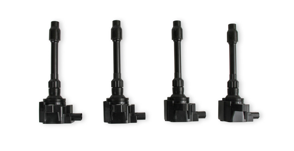 MSD Ignition Coil - Blaster Series-Honda 1.5L/2.0L/2.0L Turbo 4-cyl-Black-4-Pack - Photo - out of package Left