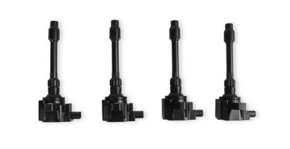 MSD Ignition Coil - Blaster Series-Honda 1.5L/2.0L/2.0L Turbo 4-cyl-Black-4-Pack - Photo - out of package Left