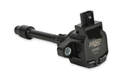 MSD Ignition Coil - Blaster Series-Honda 1.5L/2.0L/2.0L Turbo 4-cyl-Black-4-Pack - Photo - out of package Front