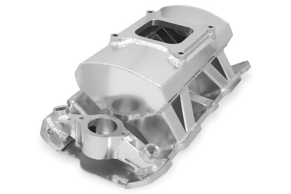 SNIPER SMALL BLOCK CHEVY CARBURETED INTA - Sniper Sheet Metal Fabricated Intake Manifold Small Block Chevy