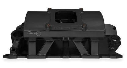 SNIPER SMÅBLOK CHEVY MED KARBURATOR INTA - Sniper Plademetalfremstillet Indsugningsmanifold Small Block Chevy