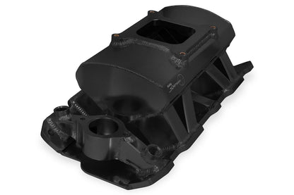 SNIPER SMÅBLOK CHEVY MED KARBURATOR INTA - Sniper Plademetalfremstillet Indsugningsmanifold Small Block Chevy
