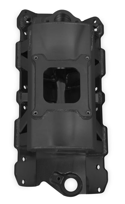 SNIPER SMÅBLOK CHEVY MED KARBURATOR INTA - Sniper Plademetalfremstillet Indsugningsmanifold Small Block Chevy