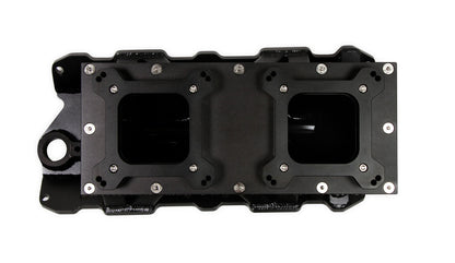 SNIPER SBC KARBURATOR IM 2 X 4150 CHANGE - Sniper Plademetalfremstillet Indsugningsmanifold Lille Blok Chevy