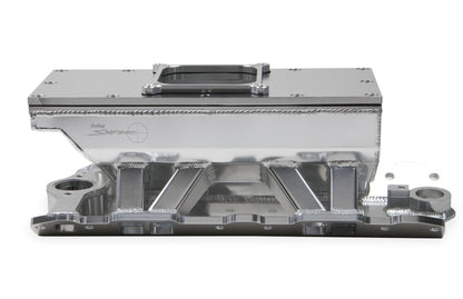 SNIPER SBC KARBURATOR IM 4500 UDSKIFTELIG - Sniper Plademetalfremstillet Indsugningsmanifold Lille Blok Chevy