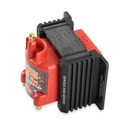 Bobine d'allumage Pro Power HVC, compatible avec les allumeurs MSD série 7 - Bobine d'allumage MSD - Pro Power HVC - Rouge