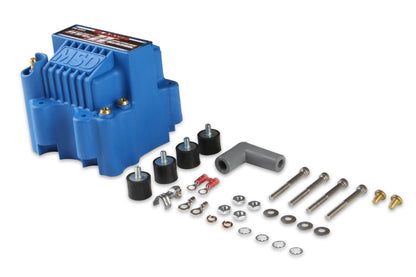 MSD Ignition Coil - Blaster Series - HVC-2 - Blue - Photo - out of package Right