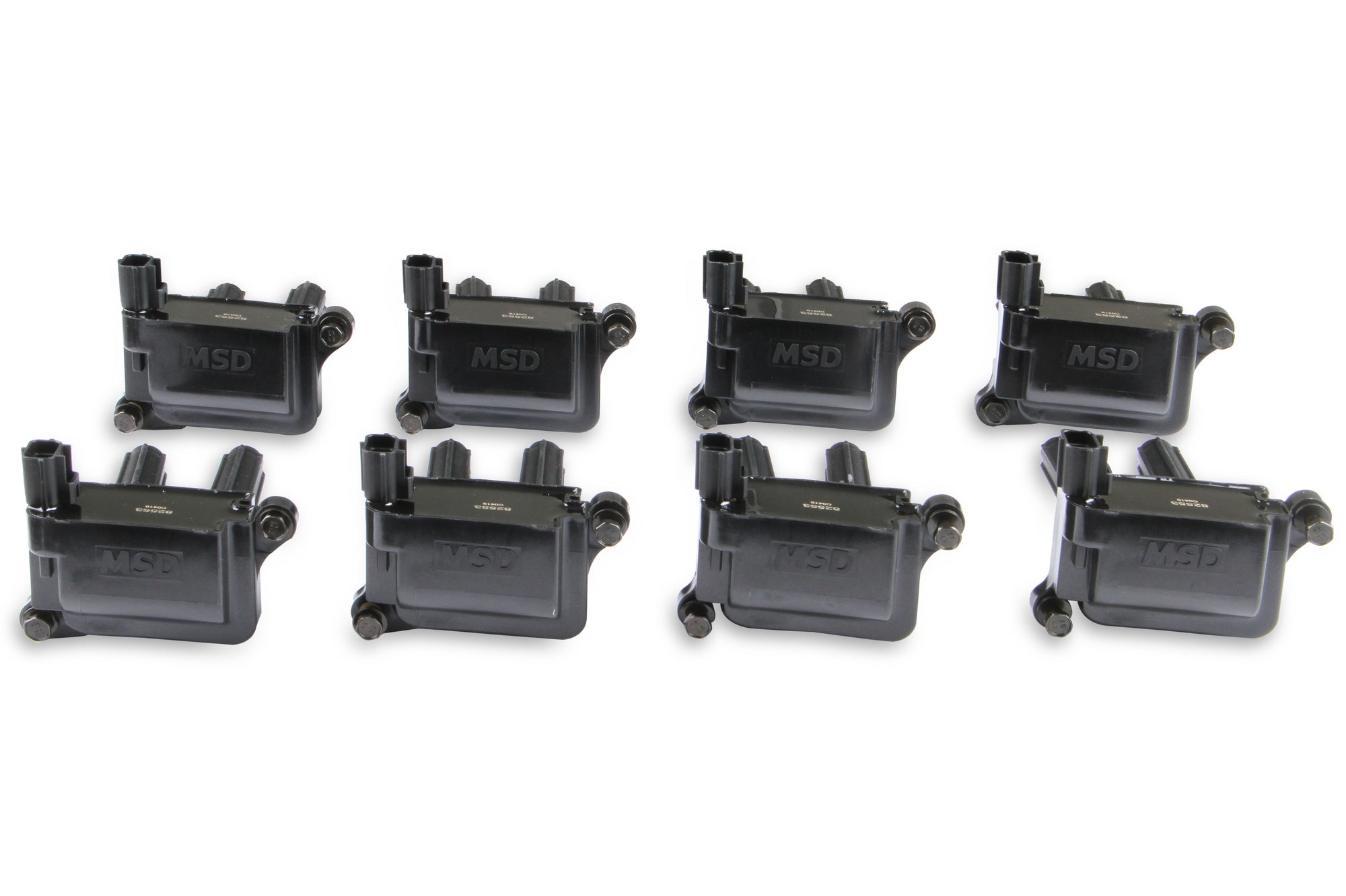 MSD Blaster Ignition Coil - Gen III HEMI 05-24 - Black - 8-Pack 5.7/6.1/6.2/6.4 - Photo - out of package Front