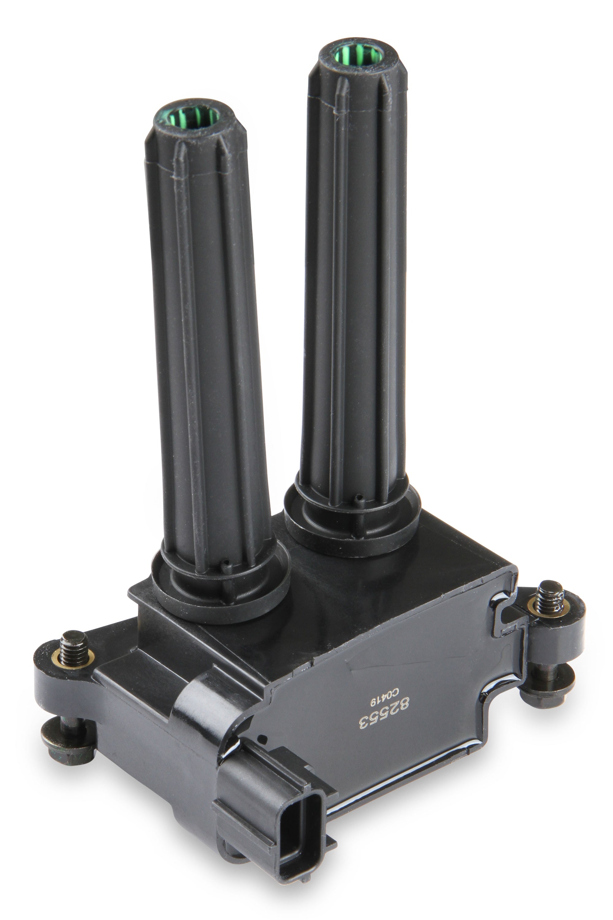 MSD Blaster Ignition Coil - Gen III HEMI 05-24 - Black - 8-Pack 5.7/6.1/6.2/6.4 - Photo - out of package Left