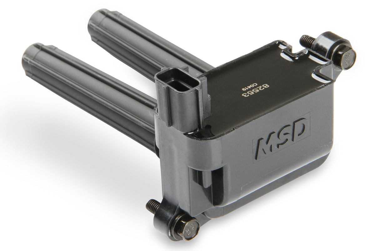 MSD Blaster Ignition Coil - Gen III HEMI 05-24 - Black - 8-Pack 5.7/6.1/6.2/6.4 - Photo - out of package Bottom