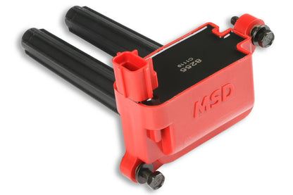 Bobine d'allumage MSD Blaster pour moteurs HEMI de troisième génération (2005-2024), 5,7/6,1 L, 5,7/6,1/6,2/6,4 L, 2005-2014, simple. Compatible avec les moteurs 5,7/6,1/6,2/6,4 L.