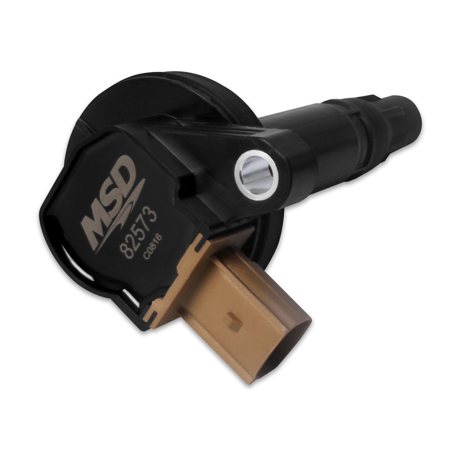 MSD Ignition Coil - Ford EcoBoost - 3.5L V6 - 3-Pin Connector - Black - Photo - Primary Front