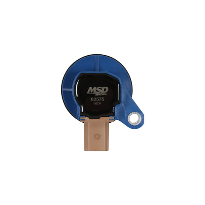 Bobine d'allumage MSD bleue pour Ford EcoBoost V6 3,5 L (lot de 6) - Connecteur 3 broches - Connecteur bleu - Lot de 6