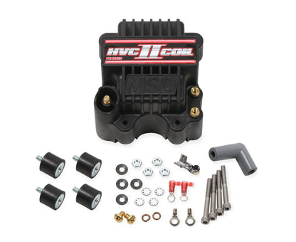 MSD Ignition Coil - HVC-2 Series - Black - Photo - Primary Top