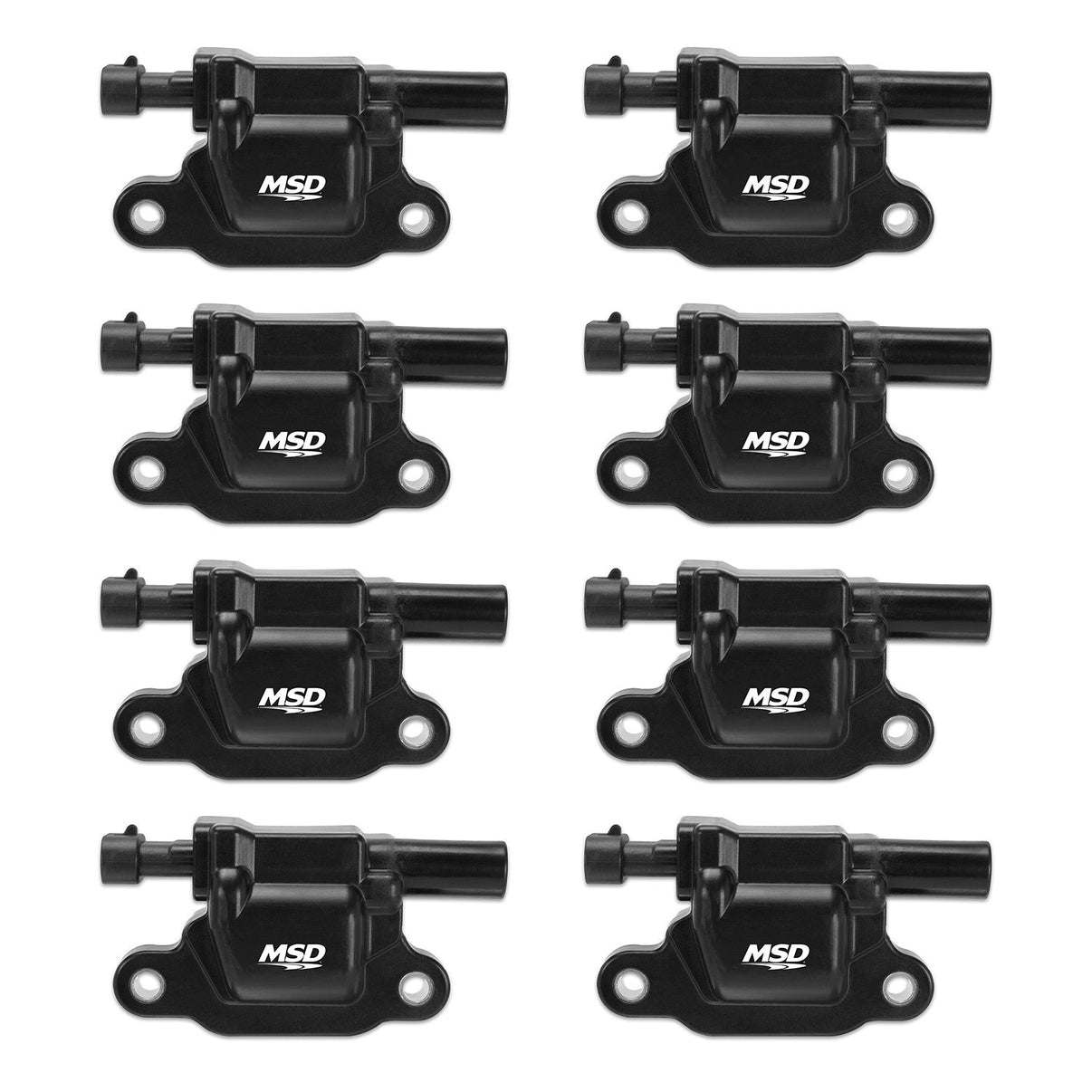 MSD Ignition Coil - Blaster Series - LS2/LS3/LS4/LS7/LS9 Engines -Black - 8-Pack - Photo - Primary Kit