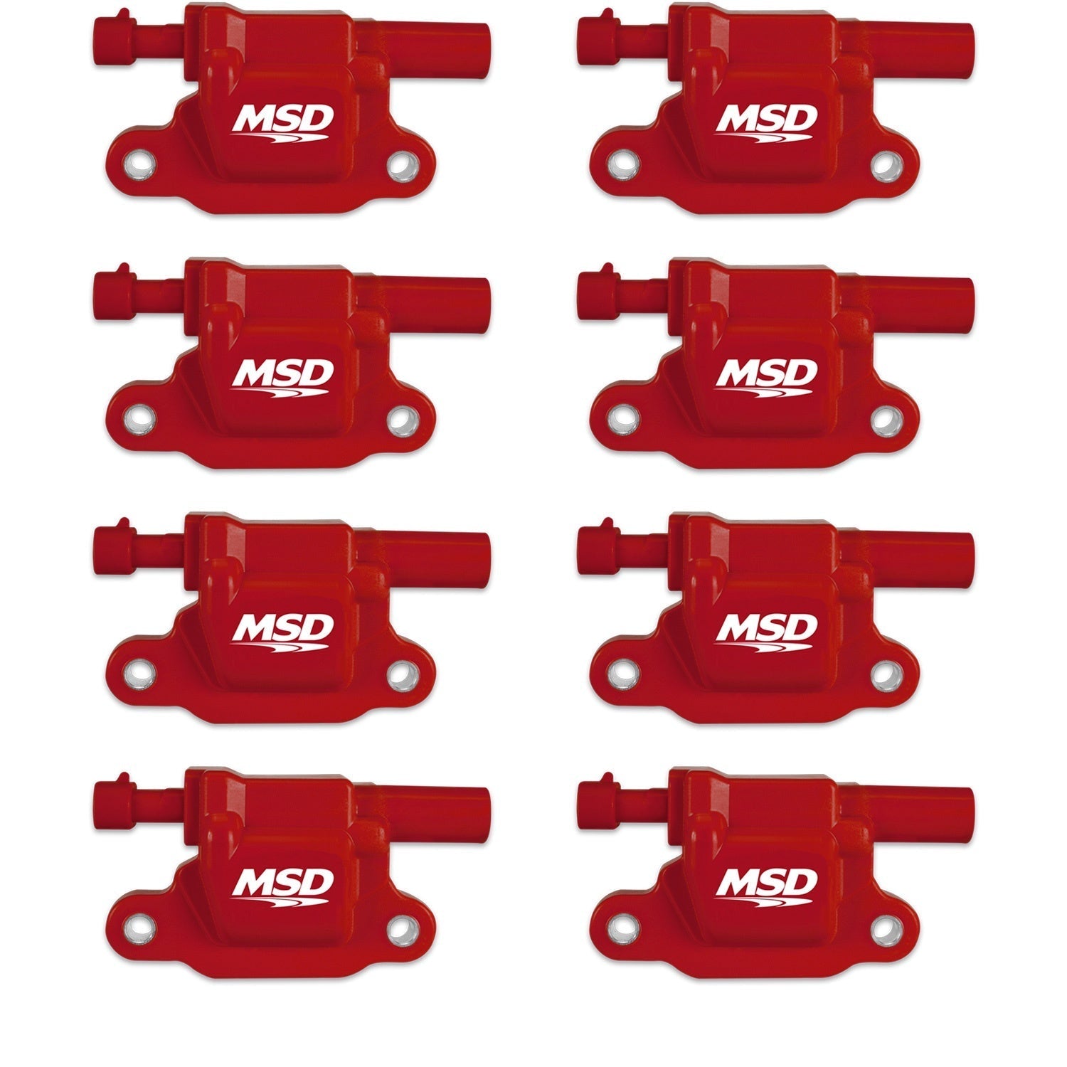 MSD DIS Direct Ignition System Kit - Red - Photo - out of package Back