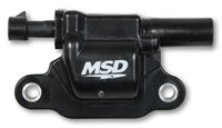 Coils, Blk, Square, '14 & up GM V8, 8-pk - MSD Ignition Coil - Blaster Series - Gen V GDI Engine - Black - 8-Pack - Square