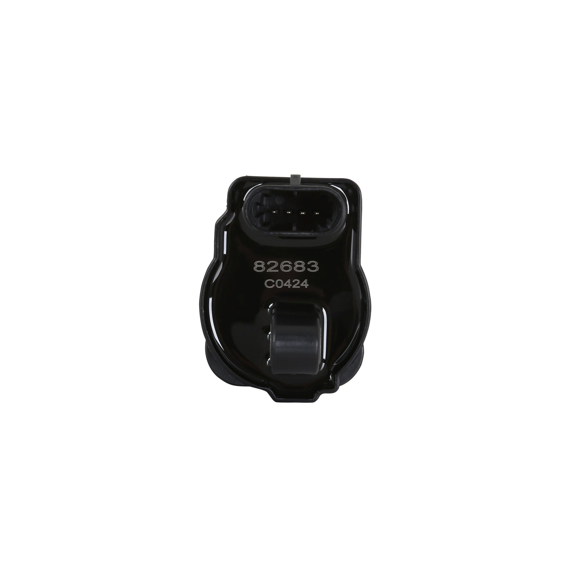 MSD Ignition Coil - Blaster Series - Gen V GDI Engine - Black - 8-Pack- Round - Photo - out of package Back