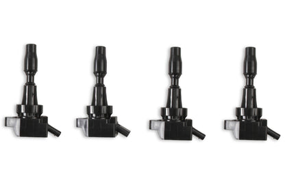 Coils, 15 & Up Hyundai/KIA 1.6LT 4PK Blk - MSD Ignition Coil - Blaster Series - Hyundai/KIA 1.6L Turbo - Black - 4-Pack
