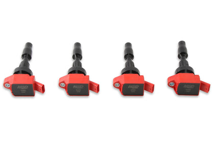 MSD Ignition Coil - Blaster Series - Hyundai/KIA 1.6L Turbo  - Red - 4-Pack - Photo - out of package Right