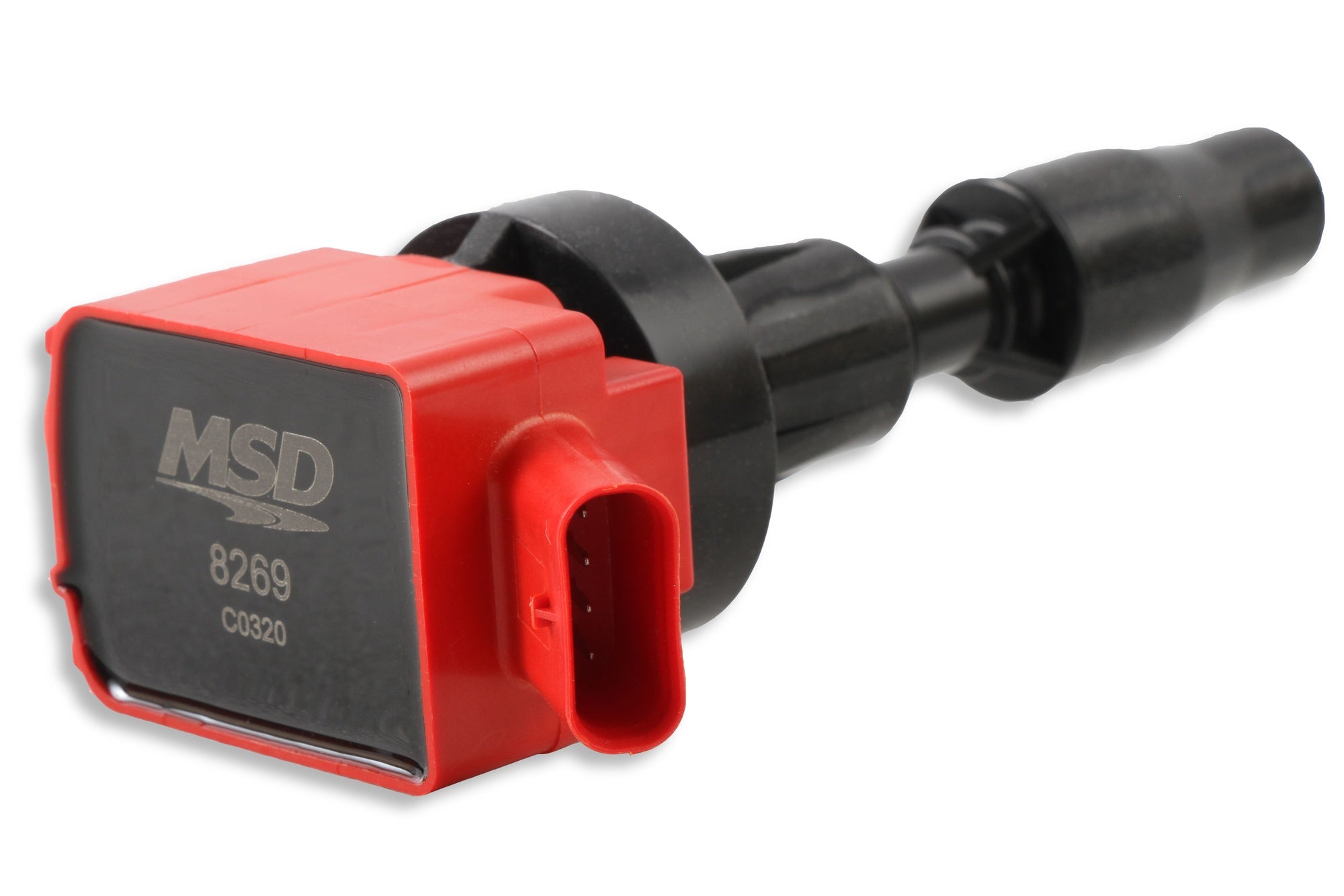 MSD Ignition Coil - Blaster Series - Hyundai/KIA 1.6L Turbo  - Red - 4-Pack - Photo - out of package Angle