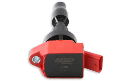 Tændspole, 2015 &amp; nyere Hyundai/KIA 1.6LT Rød - MSD Tændspole - Blaster Serie - Passer til Hyundai og KIA 1.6L Turbo - Rød