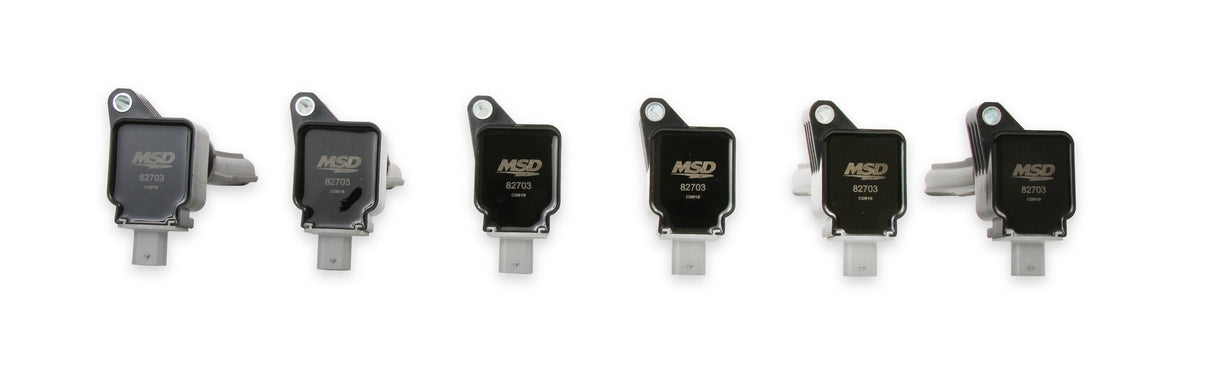 MSD Ignition Coil - Ford EcoBoost - 3.5L V6 - Black - 6-Pack - Photo - out of package Right