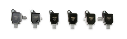 MSD Ignition Coil - Ford EcoBoost - 3.5L V6 - Black - 6-Pack - Photo - out of package Right