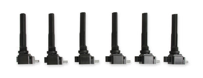 MSD Ignition Coil - Ford EcoBoost - 3.5L V6 - Black - 6-Pack - Photo - out of package Left