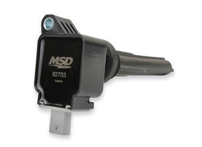 MSD Ignition Coil - Ford EcoBoost - 3.5L V6 - Black - 6-Pack - Photo - out of package Front