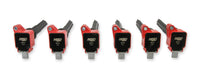 Coils,Red,Ford ECOBoost 3.5L V6, 2017 Up - MSD Ignition Coil - Ford EcoBoost - 3.5L V6 - Red - 6-Pack