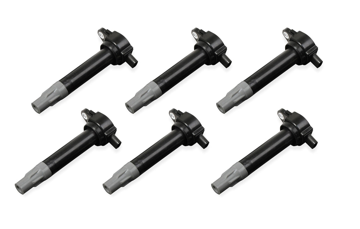 MSD Ignition Coil - Blaster - Chrysler V6 - Black - 6-Pack - Photo - out of package Left