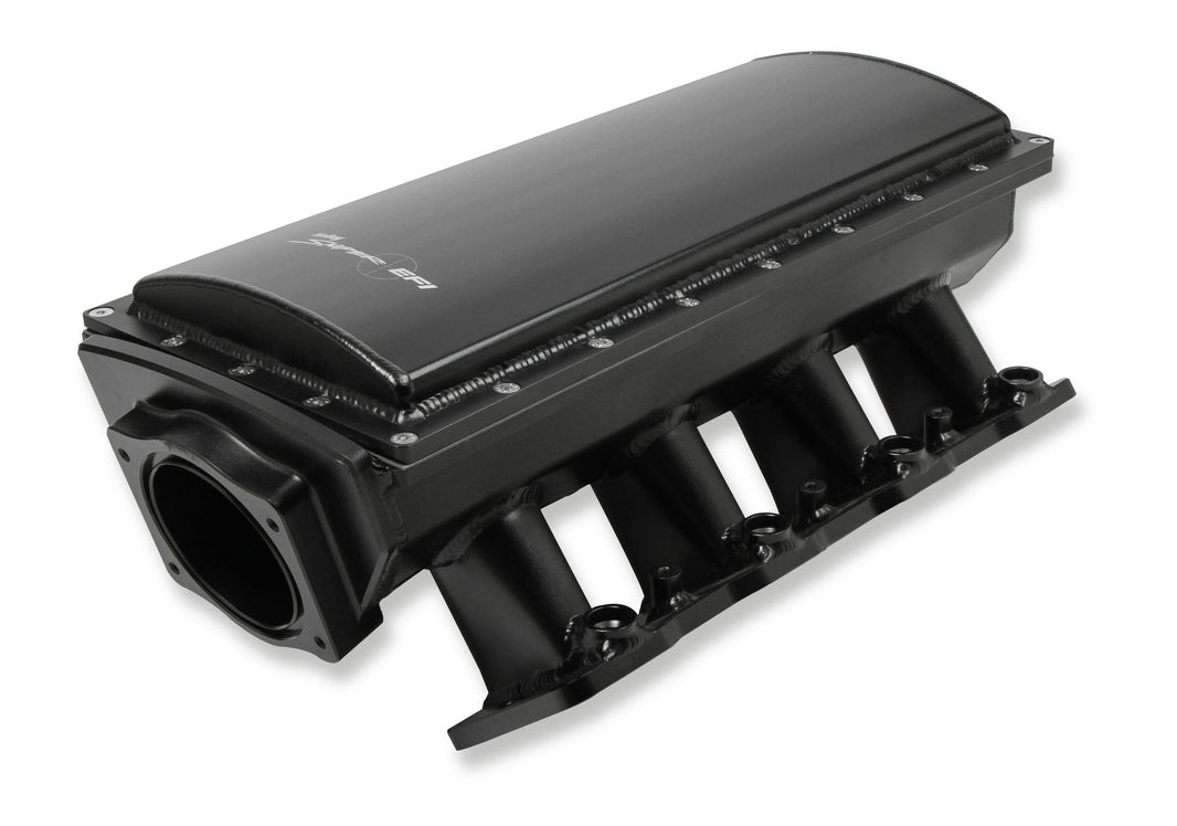 Collecteur d'admission SNIPER EFI LS1/2/6 HI-RAM 90 mm noir - Collecteur d'admission Sniper EFI série course - GM LS1/LS2/LS6 - Noir