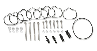 SNIPER EFI 11-15 5.0L COY HI-RAM BLACK - Sniper EFI Fabricated Race Intake Manifold - 2011-14 Ford 5.0L Coyote - Black