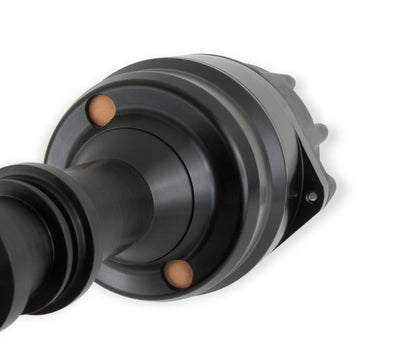 Black RTR Mar. Dist. Ford 351-460,STL GR - MSD Ready-to-Run Black Marine Distributor Ford 351C-460, Steel Gear