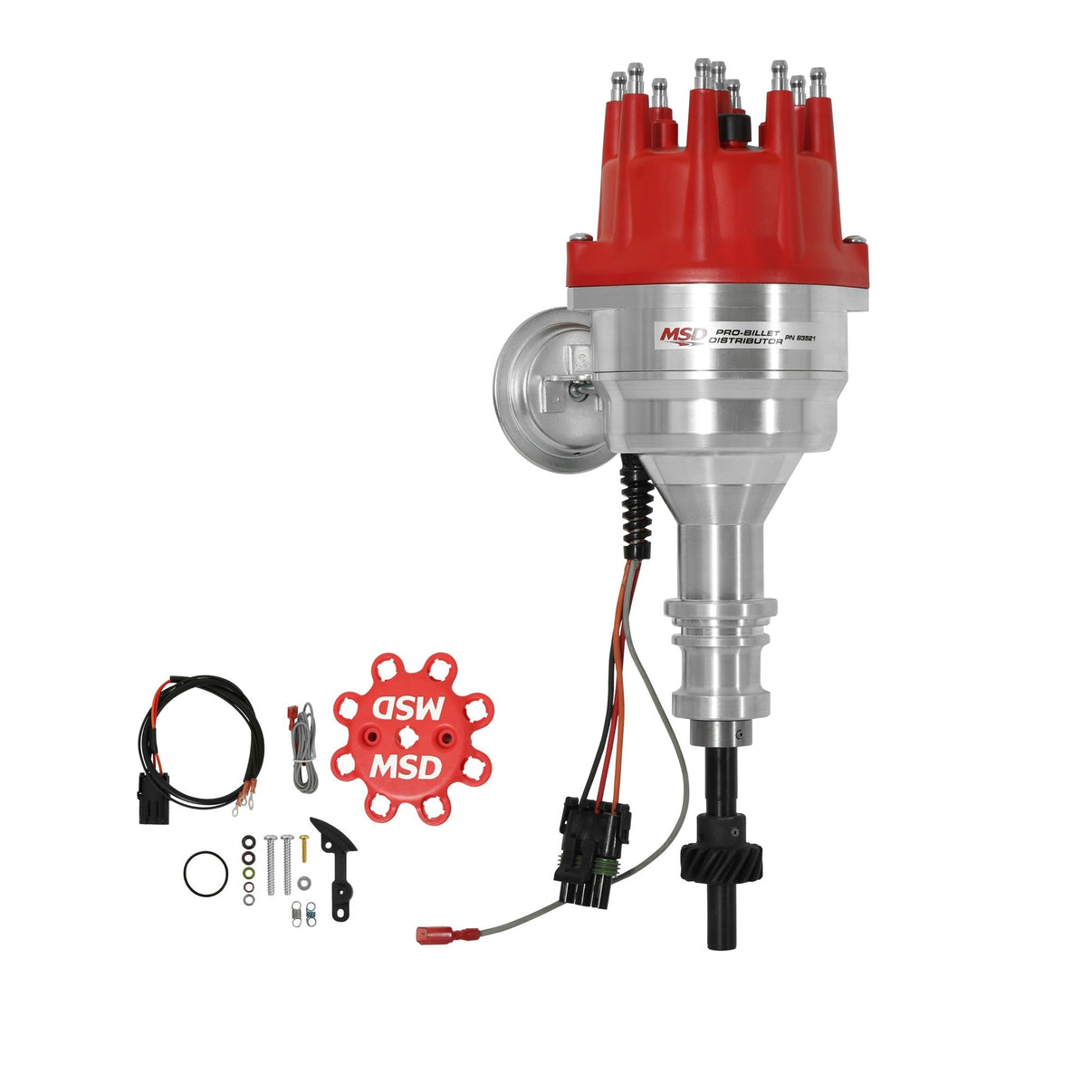 Ford 289/302 Ready-To-Run Distributor, Steel Gear - Photo - Primary Front