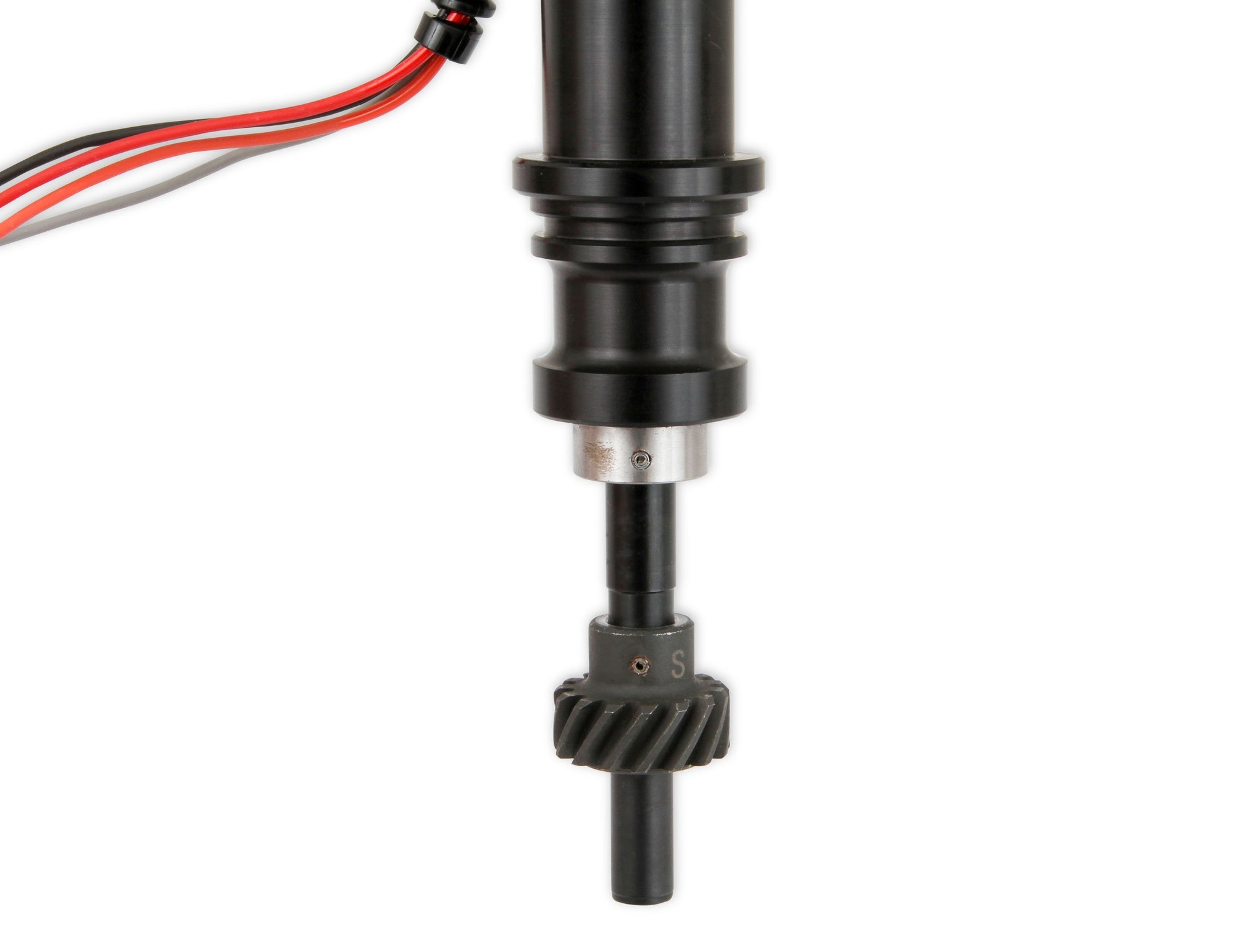MSD Black Distributor, Ford 289/302, Ready-to-Run, Steel Gear - Photo - out of package Right