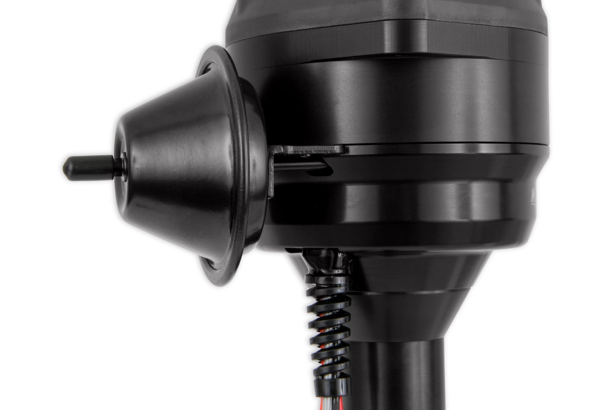 MSD Black Distributor, Ford 289/302, Ready-to-Run, Steel Gear - Photo - out of package Left